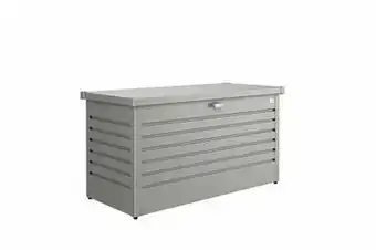Brico Biohort kussenbox Hobby 130 kwartsgrijs metallic 62x134x71cm aanbieding