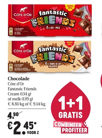 Delhaize Chocolade Côte D'Or aanbieding