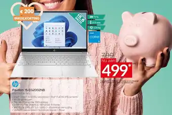 Selexion hp Pavilion 15-EG2002NB HP67R11EAUUG aanbieding