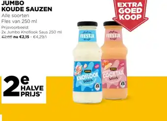 Jumbo Jumbo koude sauzen aanbieding