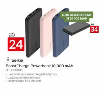 belkin Boost Charge Powerbank 10 000 mAh BEBPB011BT