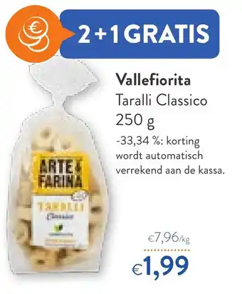 OKay Vallefiorita taralli classico 250 gram aanbieding
