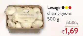 OKay Lesage champignons 500 gram aanbieding