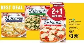 Delhaize Pizza mozzarella aanbieding