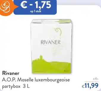 Rivaner a.o.p. moselle luxembourgeoise partybox 3 liter