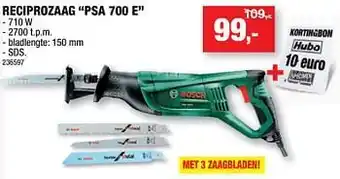 Bosch reciprozaag psa 700 e 710 w