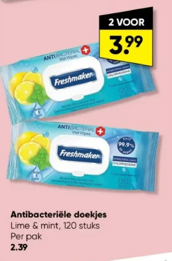 Antibacteriële doekjes