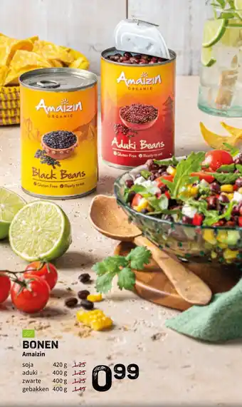 Ekoplaza Bonen Amaizin Soja 420g aanbieding