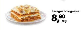 Spar Lasagne bolognaise aanbieding