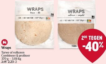 WRAPS Tarwe of volkoren