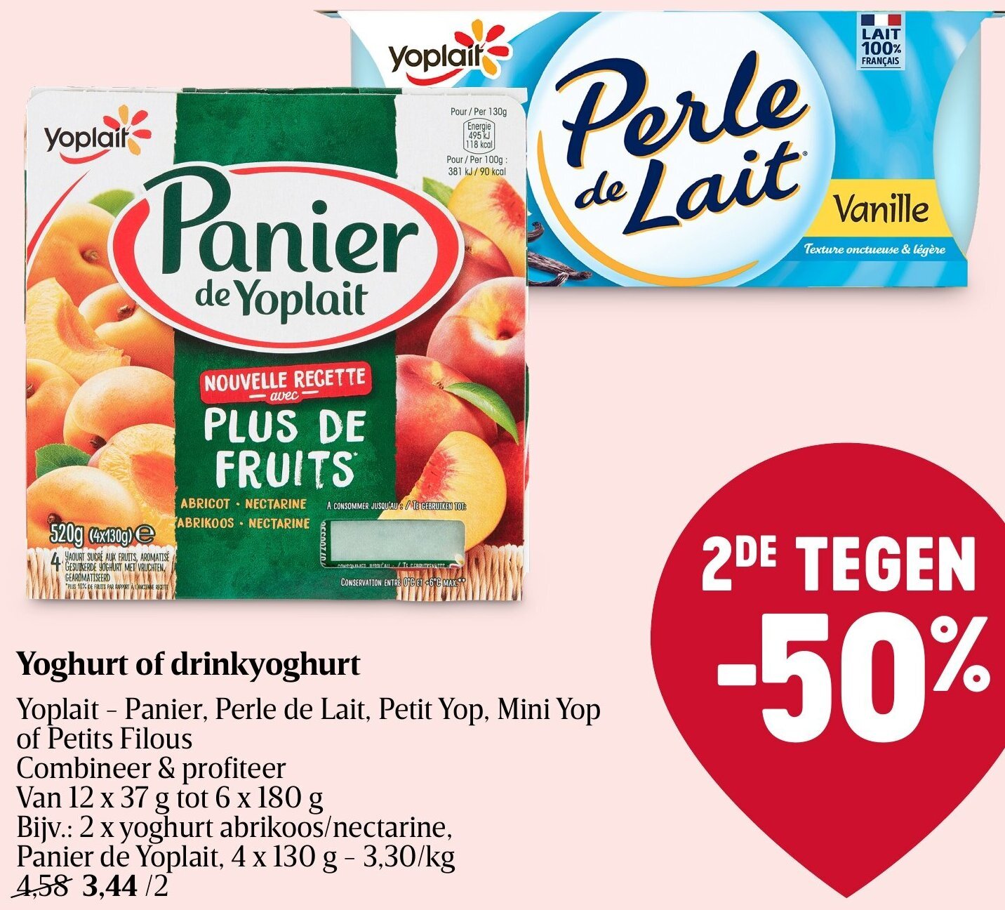 Yoghurt Of Drinkyoghurt Yoplait Panier Perle De Lait Petit Yop Mini Yop Of Petits Filous