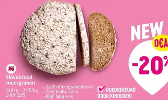 Delhaize Hövebrood meergranen aanbieding