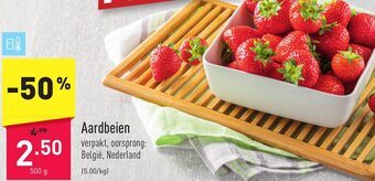 ALDI Aardbeien 500g aanbieding