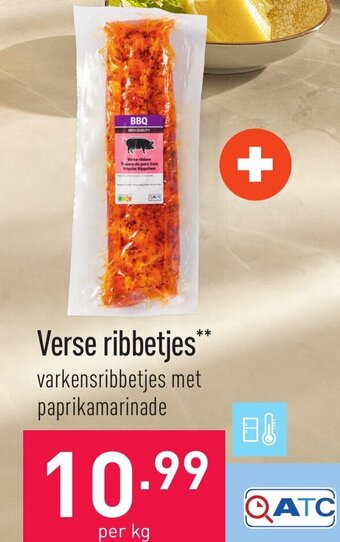 ALDI Verse ribbetjes aanbieding