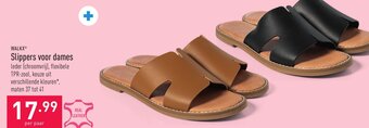 ALDI WALKXⓇ Slippers voor dames aanbieding