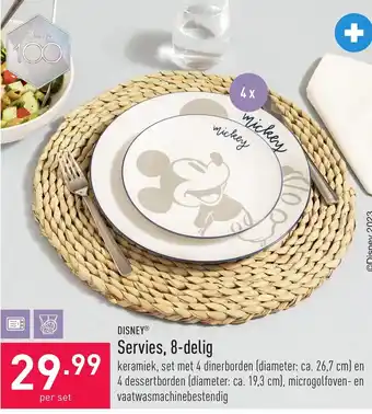 ALDI DISNEY® Servies, 8-delig aanbieding