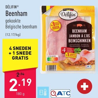 ALDI DÉLIFINⓇ Beenham 180g aanbieding