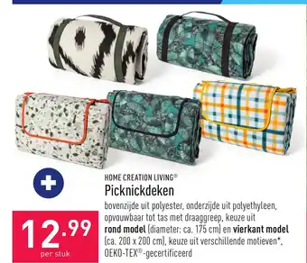 ALDI HOME CREATION LIVINGⓇ Picknickdeken aanbieding