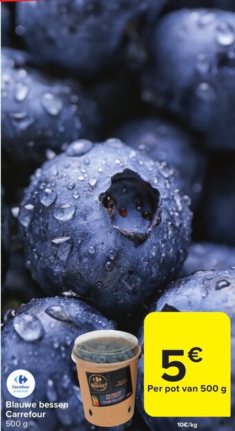 Blauwe bessen 500 g