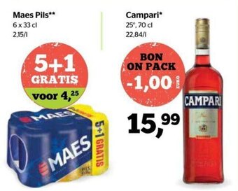 Spar Maes Pils aanbieding