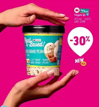 Delhaize Vegan ijs 475 ml aanbieding