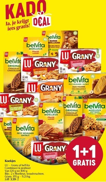 Delhaize Koekjes lu aanbieding