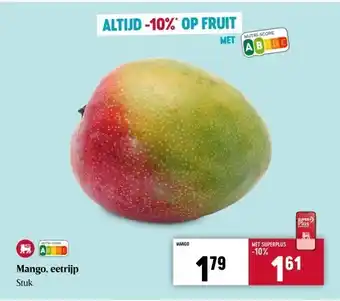 Delhaize Mango, eetrijp stuk aanbieding