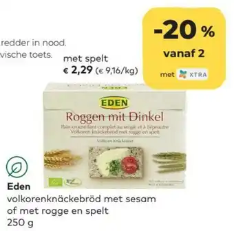 Bio Planet Eden 250g aanbieding