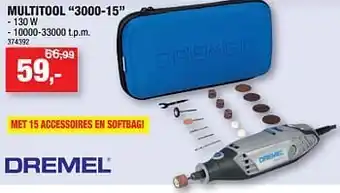 Dremel multitool 3000-15 130W