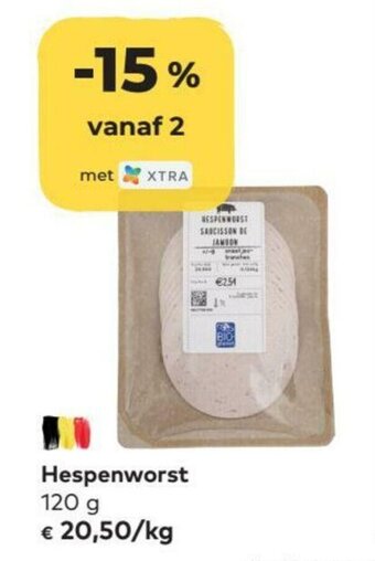 Hespenworst 120g