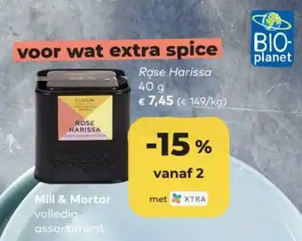 Bio Planet Rose Harissa 40g aanbieding