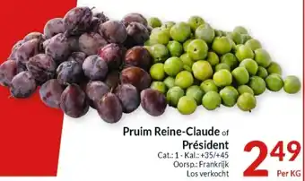 Prium Reine-Claude President