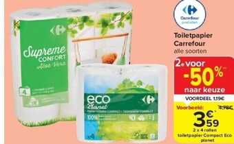 Carrefour Toiletpapier carrefour aanbieding