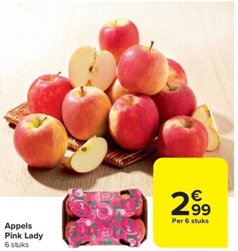 Appels pink lady 6 stuks