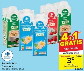 Carrefour Room in brik carrefour aanbieding