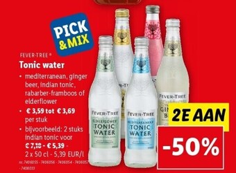 Lidl Tonic water aanbieding