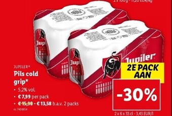 Lidl Pils cold grip aanbieding