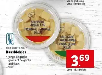 Lidl Kaasblokjes aanbieding
