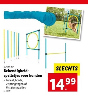 Lidl Behendigheidspelletjes voor honden aanbieding