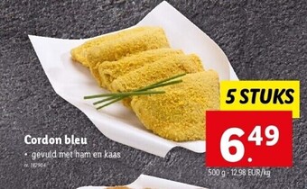 Lidl Cordon bleu aanbieding