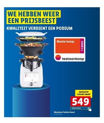 Lidl Monsieur cuisine smart aanbieding
