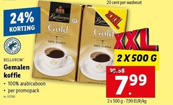 Lidl Gemalen koffie aanbieding