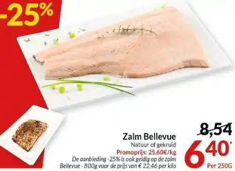 Intermarché Zalm Bellevue 250g aanbieding