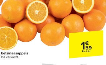 Eetsinaasappels los verkocht