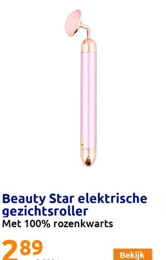 Action Beauty Star elektrische gezichtsroller aanbieding