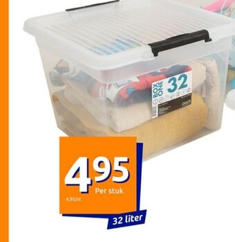 Action Opbergbox 32 Liter aanbieding