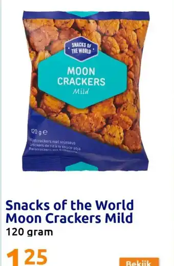 Snacks of the World Moon Crackers Mild 120 gram