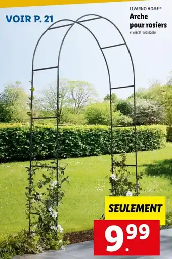 Lidl LIVARNO HOMEⓇ Arche pour rosiers aanbieding