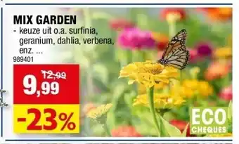 Hubo Mix garden aanbieding