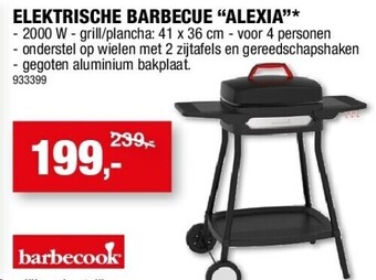 Hubo Elektrische barbecue “alexia”* aanbieding